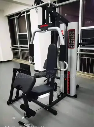 3 Station Gym With Leg Press And Back Case