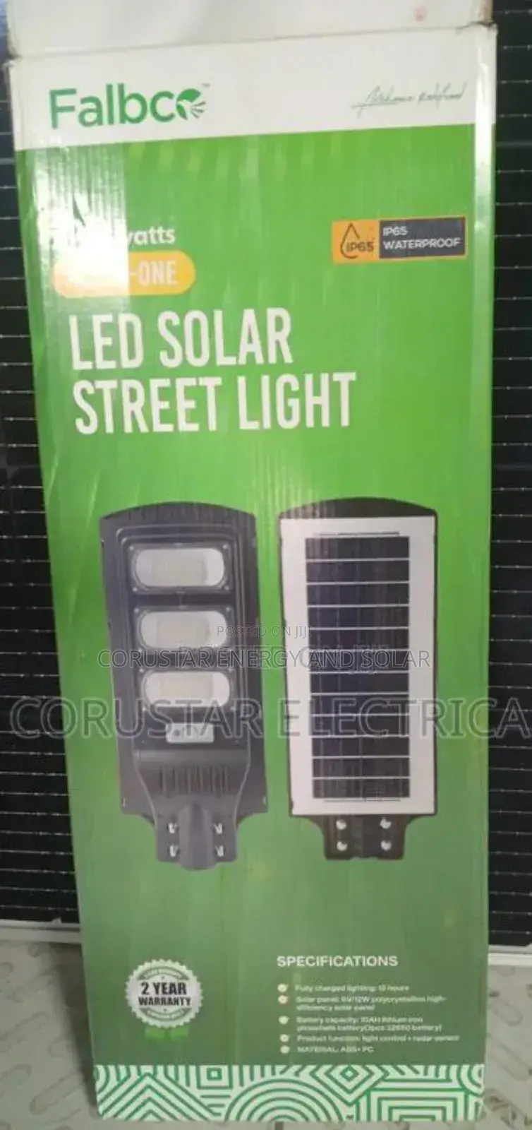 90 Watt Solar Streetlight - Falbco*