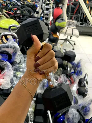 3kg Hexagon Dumbbell