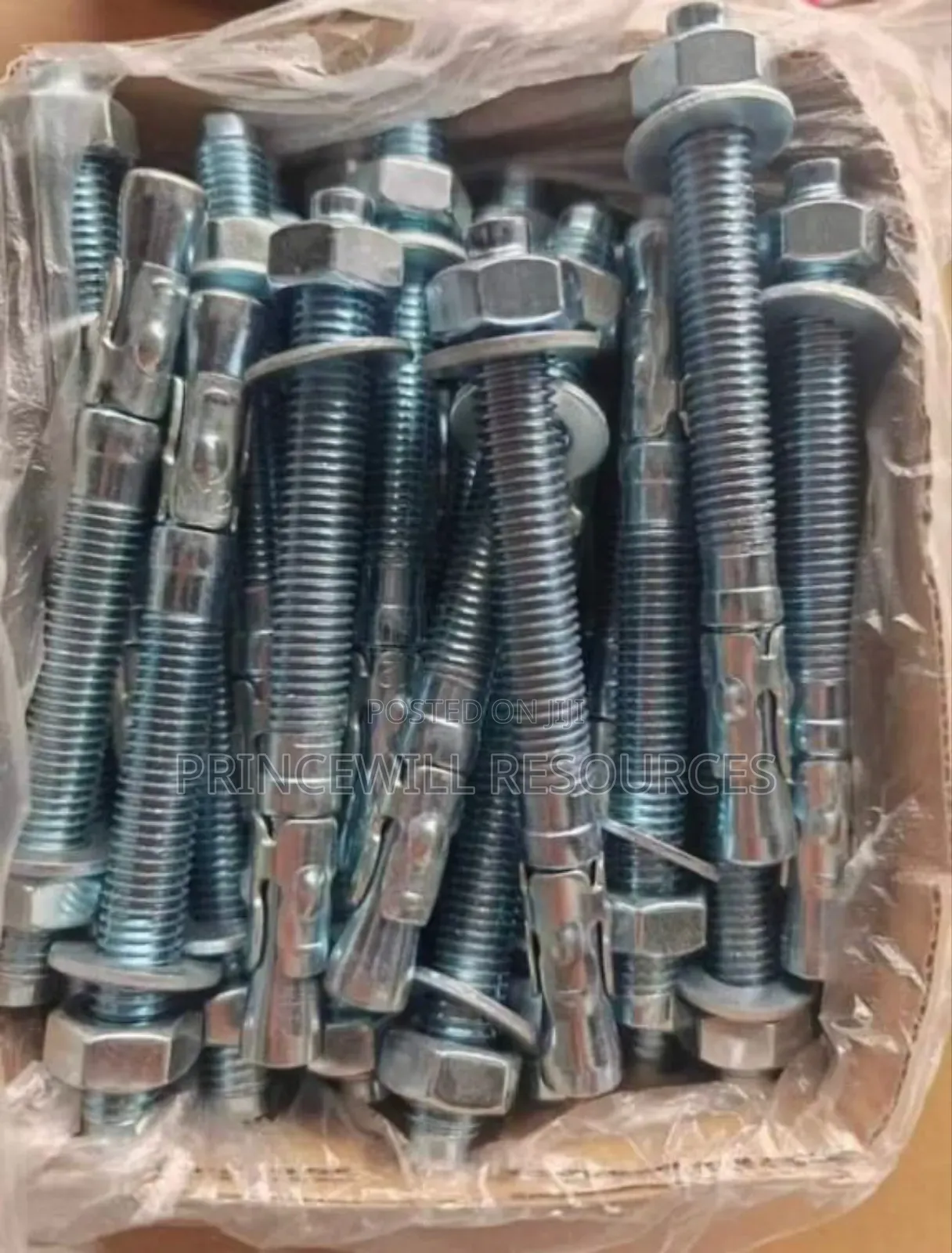 Bolts And Nut With Washers