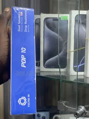 New Tecno Pop 10 64 GB Black