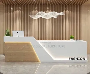 Executive 2.4meter Reception Desk
