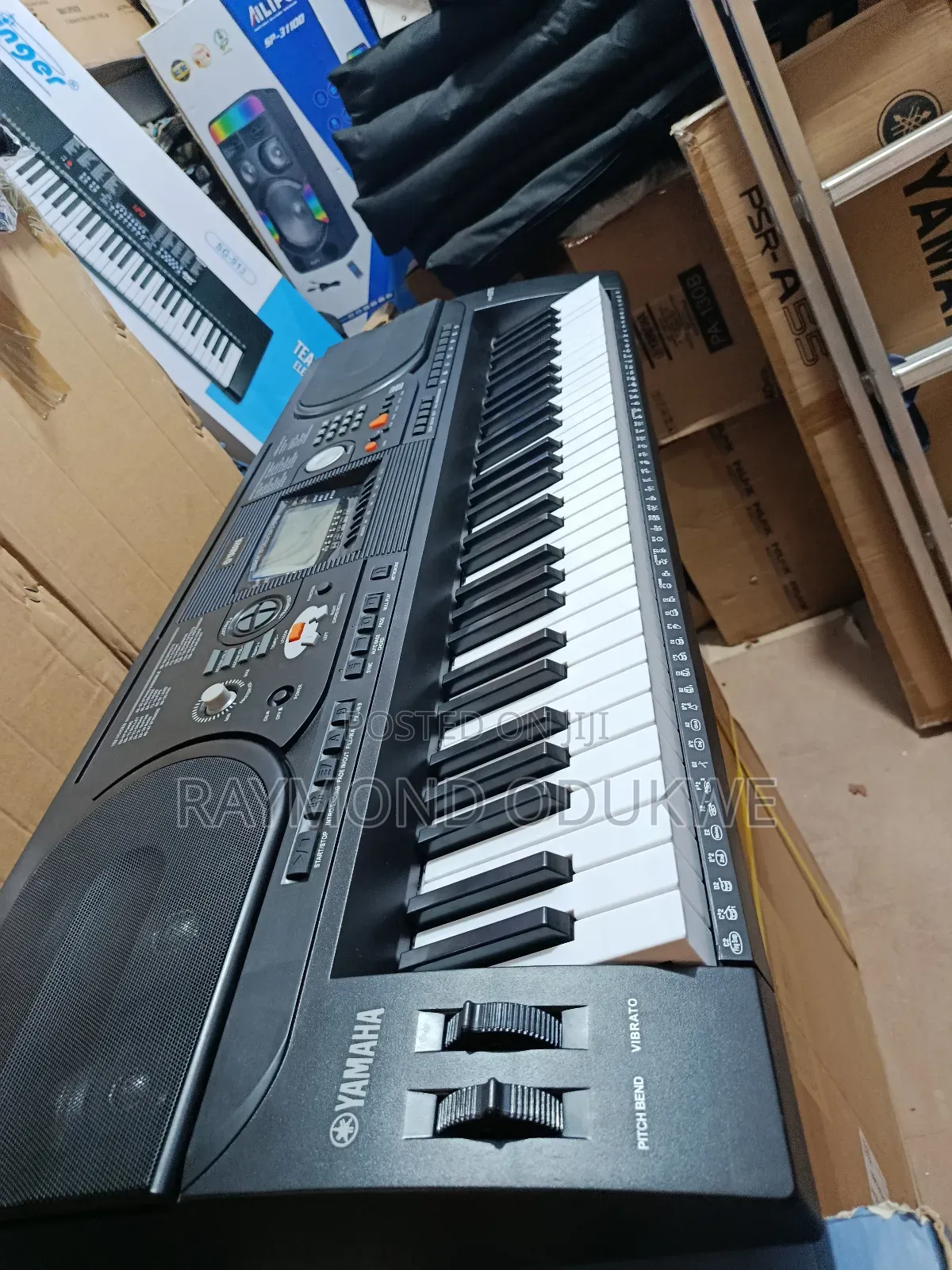 Yamaha 61keys Touch Response Keyboard Piano With Stand