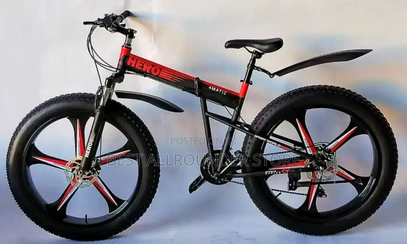 Foldable Big Tyre Bicycle