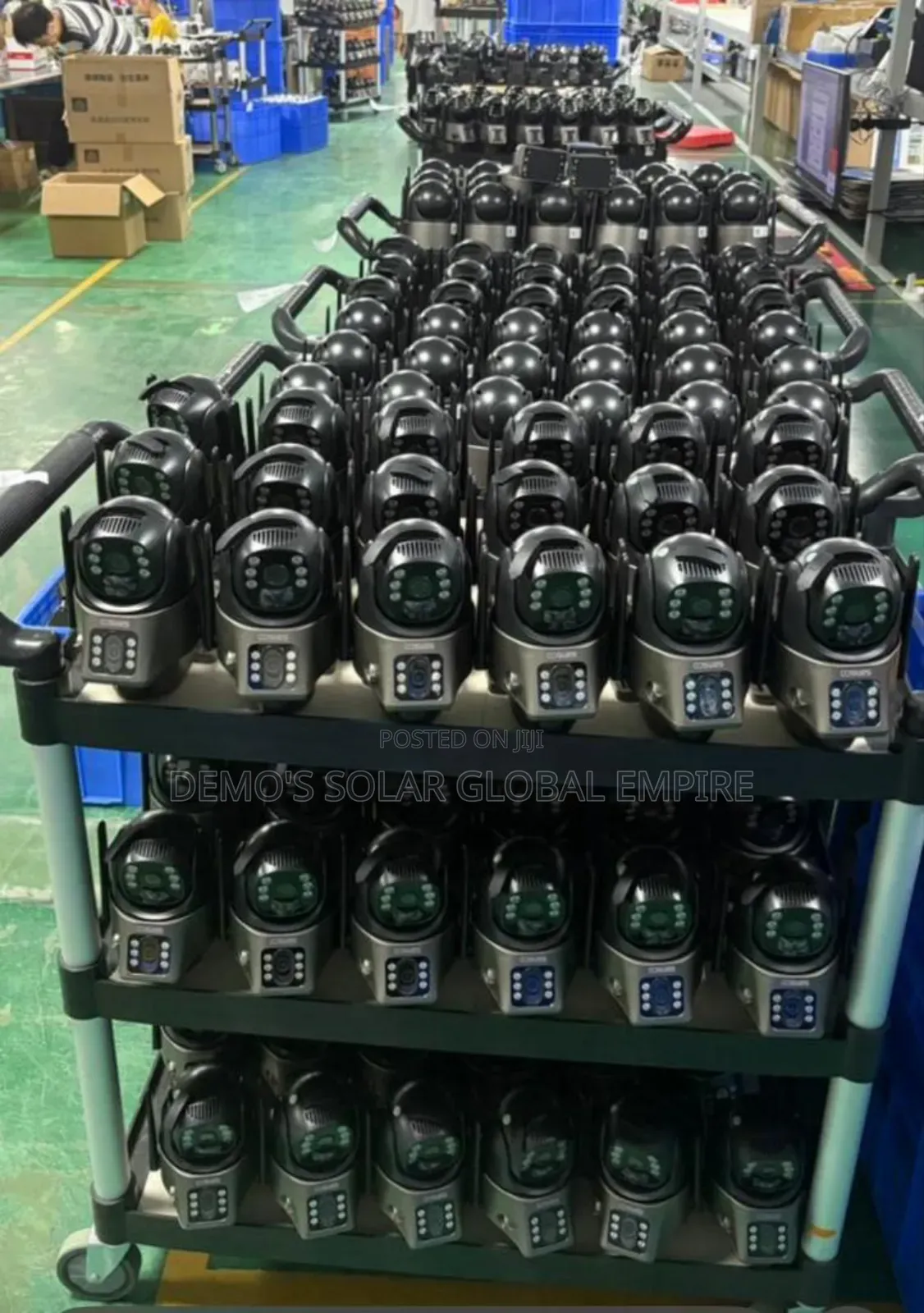 Solar CCTV Camera Double Less