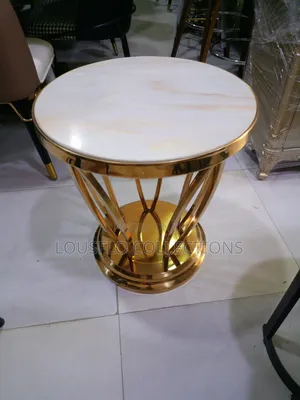 Quality Round Marble Sides Table