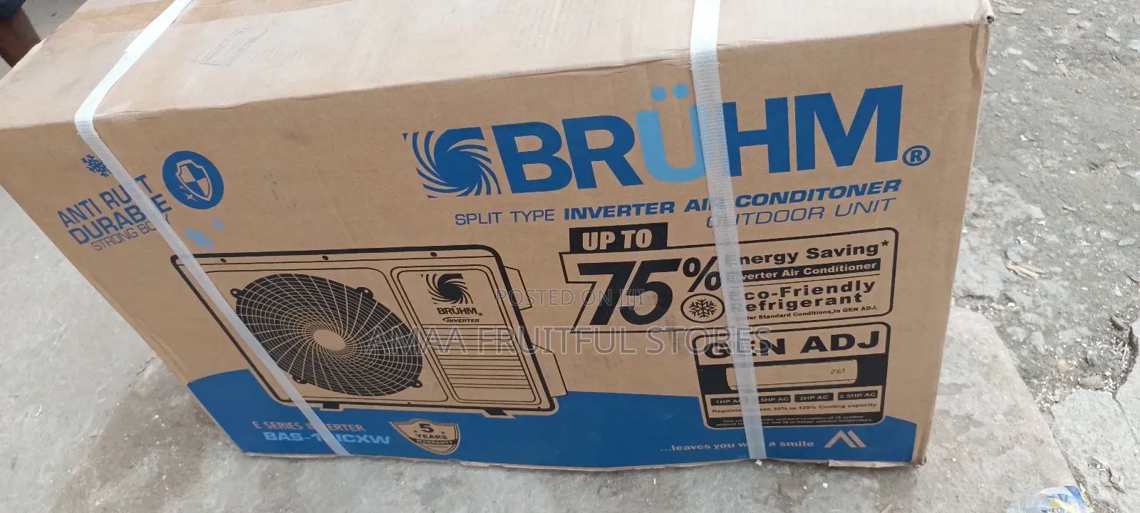 Bruhm 1hp Inverter Ac