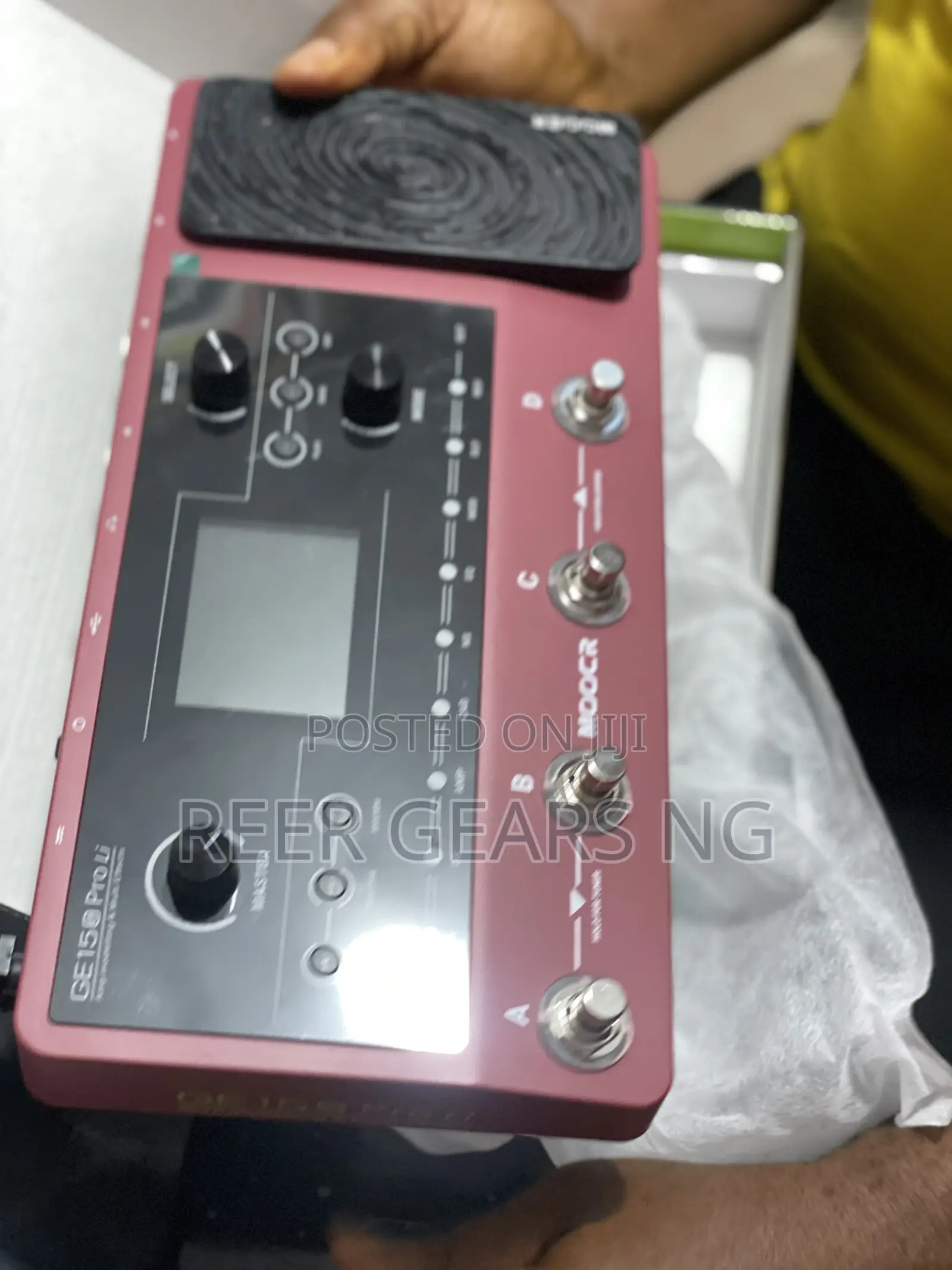 Mooer Ge150 Pro Lí Rechargeable Powered Guitar Effect