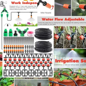 Green Thumb, Zero Effort: Automated 30m Garden Watering Kit