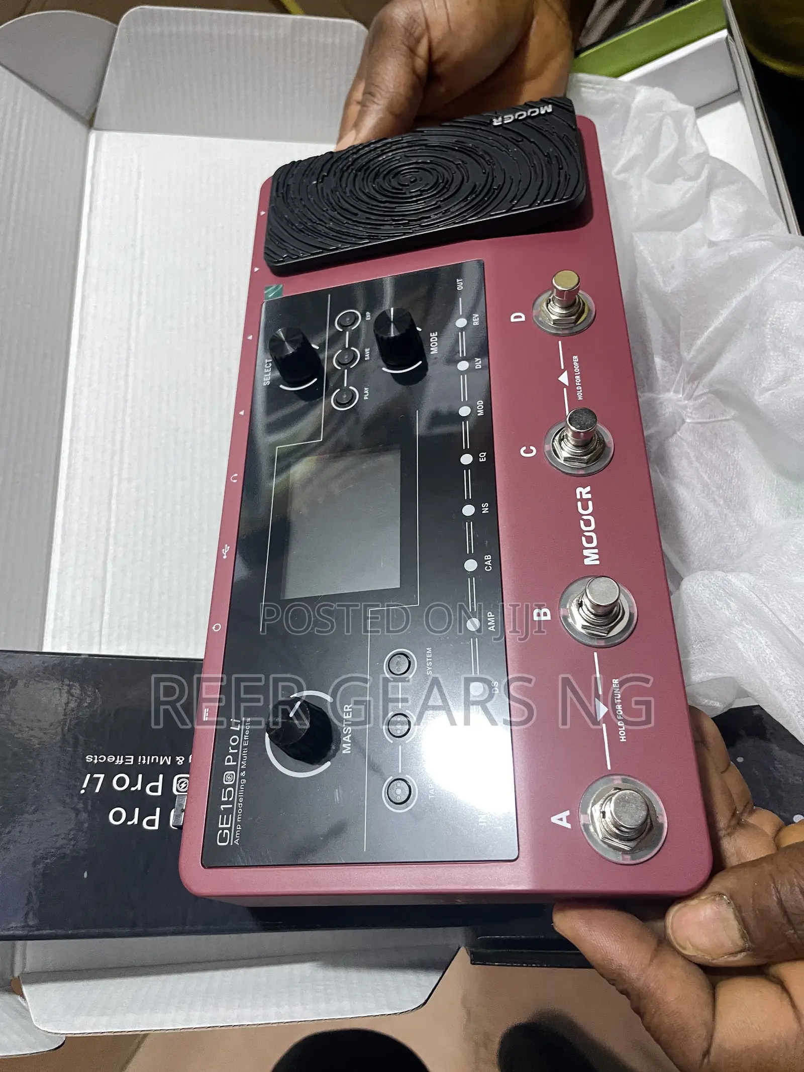 Mooer Ge150 Pro Lí Rechargeable Powered Guitar Effect