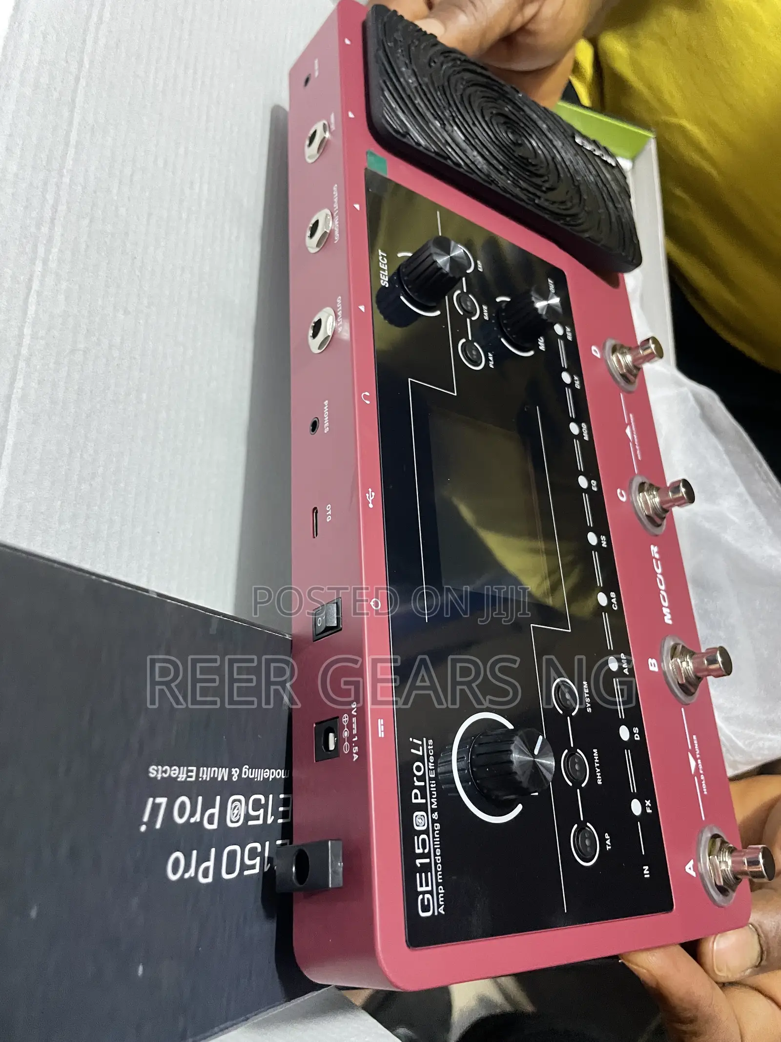 Mooer Ge150 Pro Lí Rechargeable Powered Guitar Effect