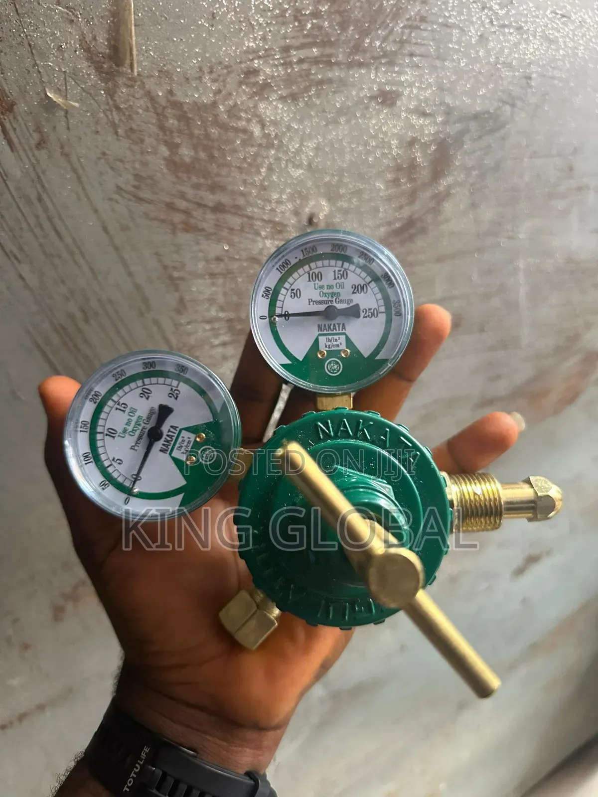 Nakata Oxygen Regulator/Gauge