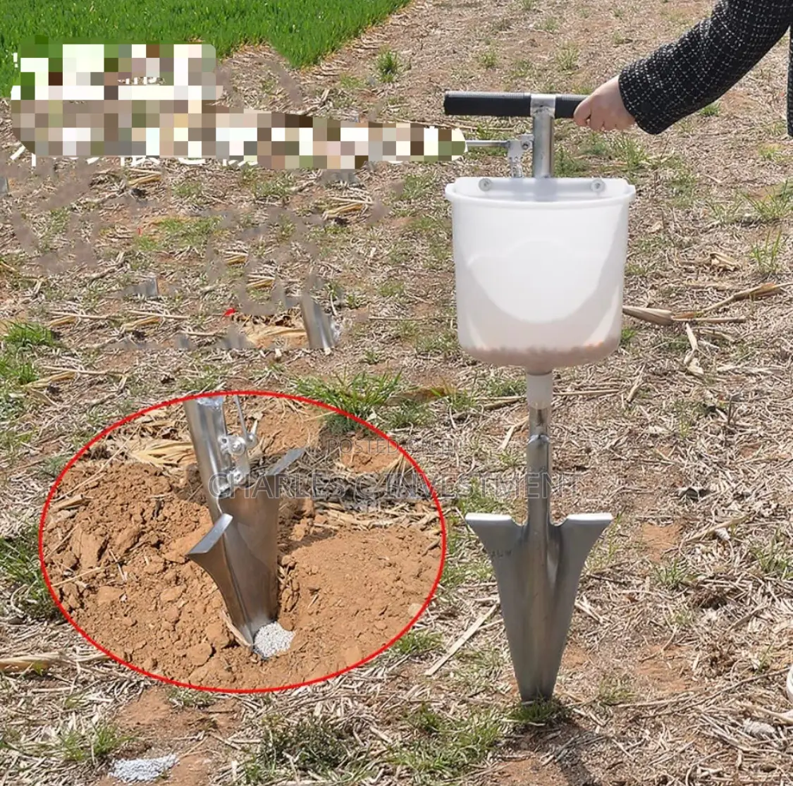 Fertilizer Shovel Planter