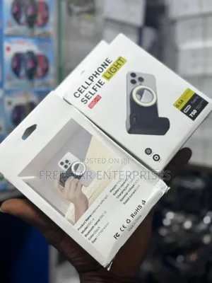 Magnetic Selfie Ring Light, Snap Grip