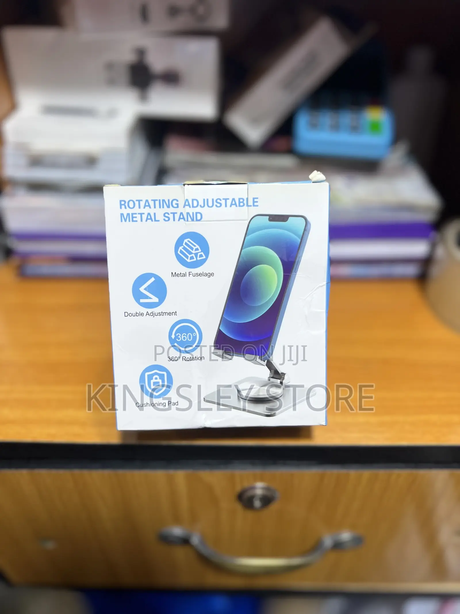 Rotating Adjustable Metal Stand