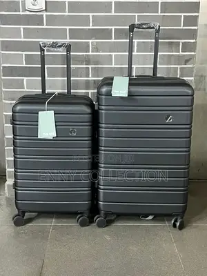 Photo - Set of 2 Mont Blanc Rubber Luggage Traveling Box