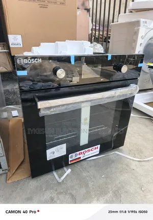 Bosch New Design 75l Built-in Inverter Gas Ele Oven 60cm