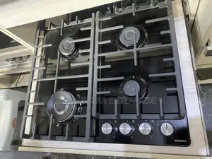 Phima Glass Four Burner Gas Cooker With Two Years Warranty