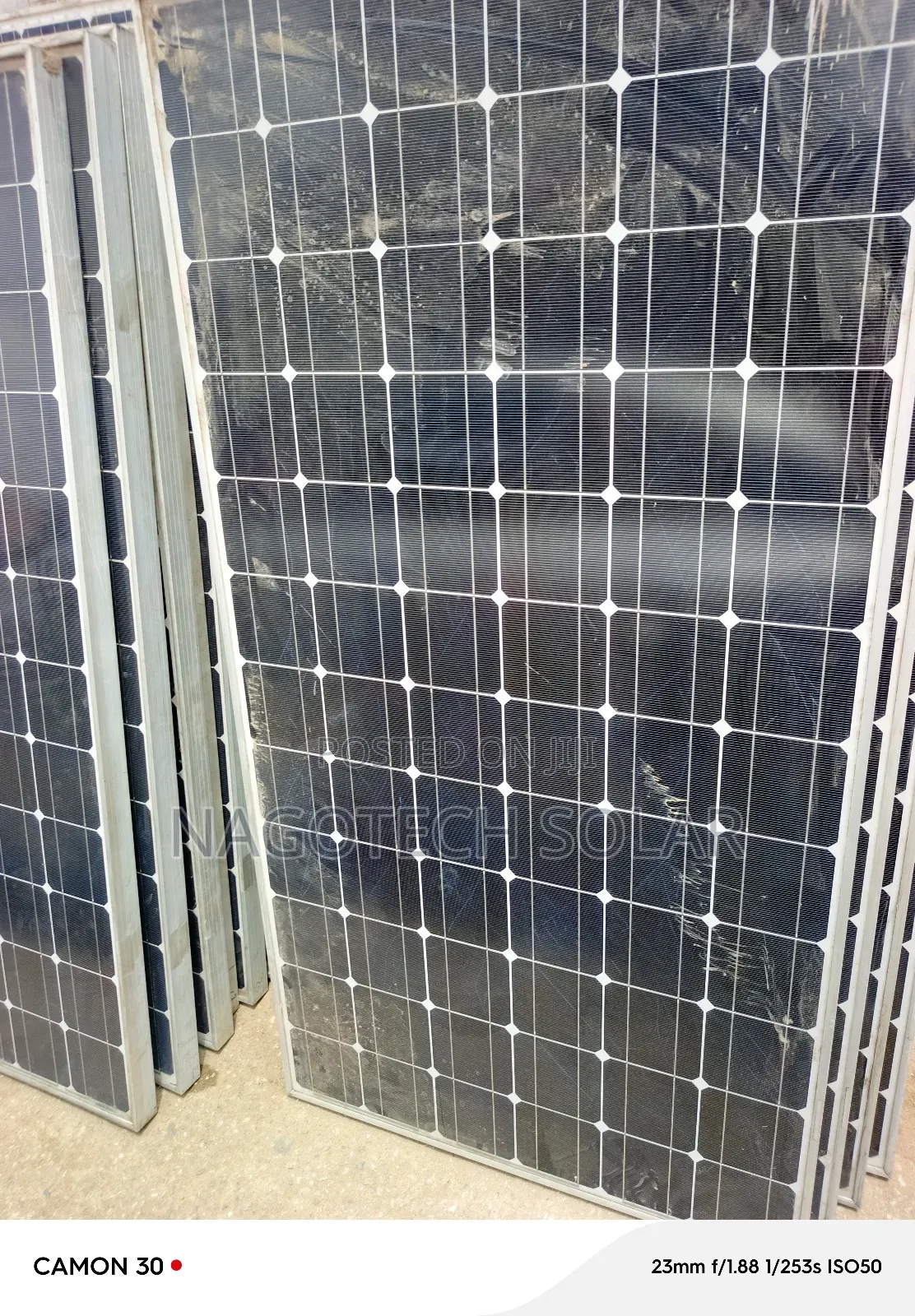 350 Watts 72 Cell Original Canadian Used Solar