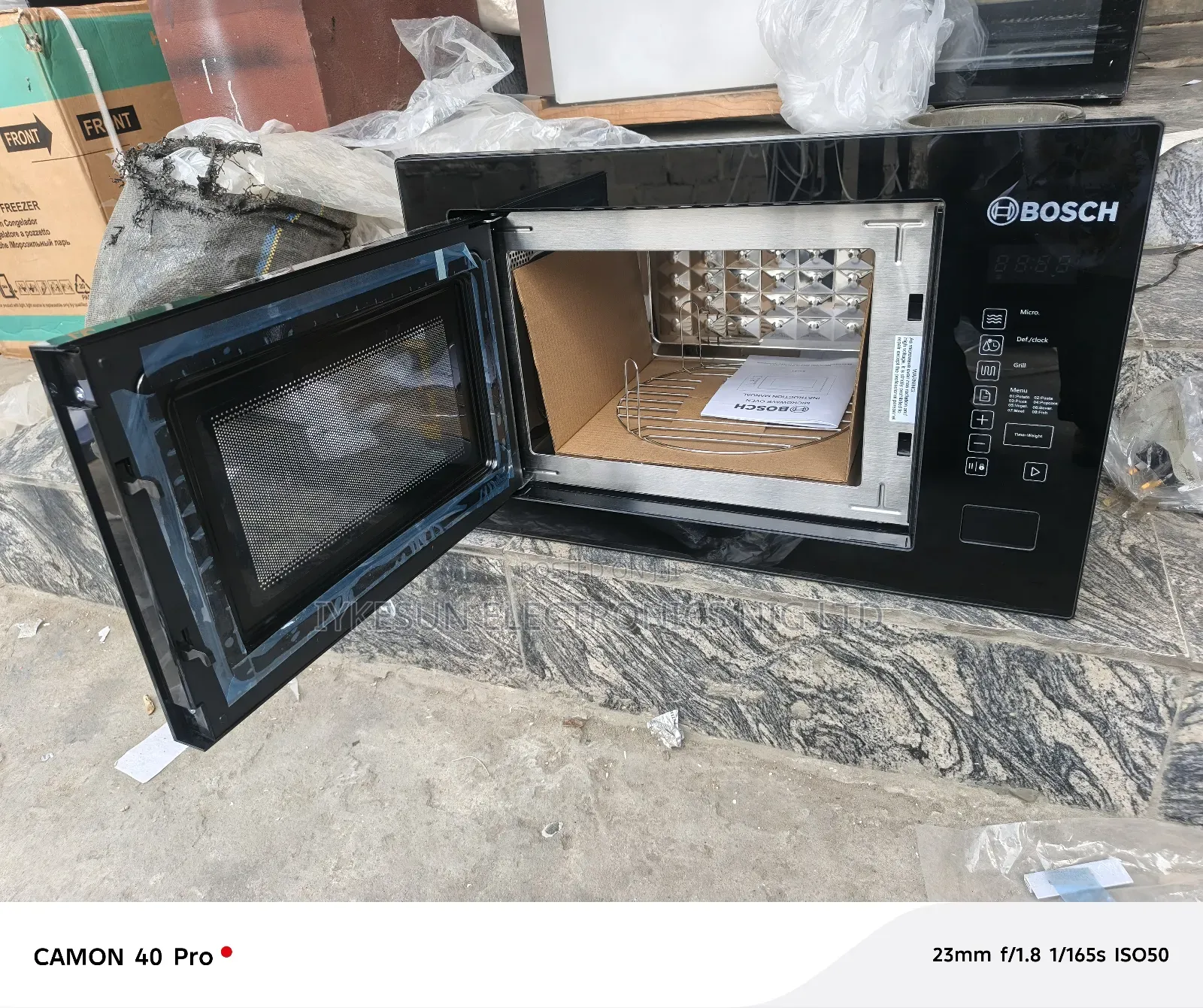 Bosch Automatic Smart Soft Touch Control Built-in Microwave