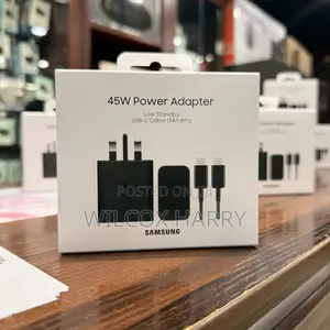 Samsung 45w Charger Adapter Low Standby Usb-C With Cable