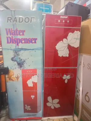 Radof Rd-98r Water Dispenser With Fridge Down Set