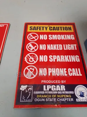Safety Caution Signs