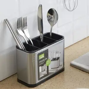 Stainless Steel Cutlery Rack