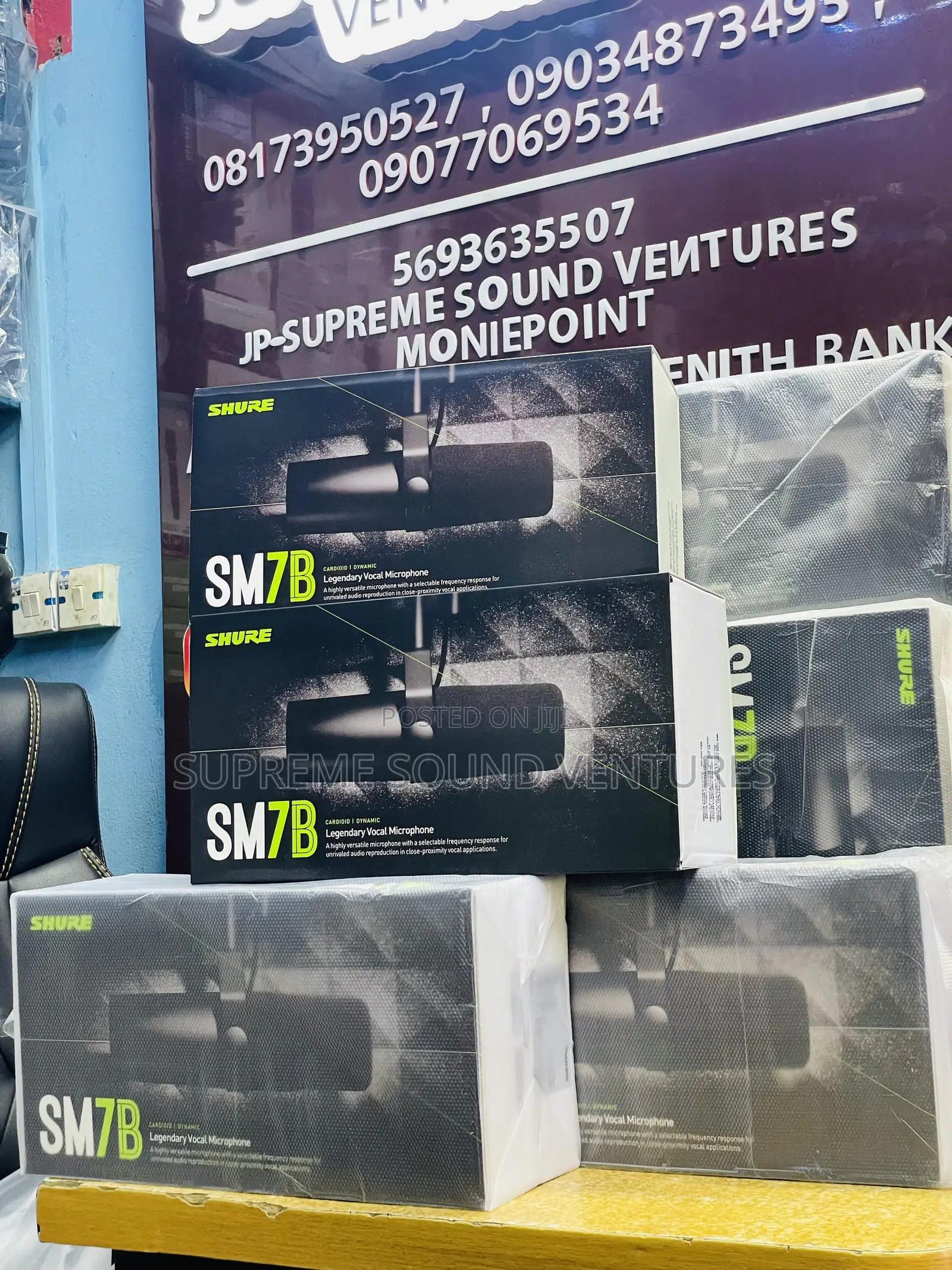 Shure Sm7b Condenser Microphone