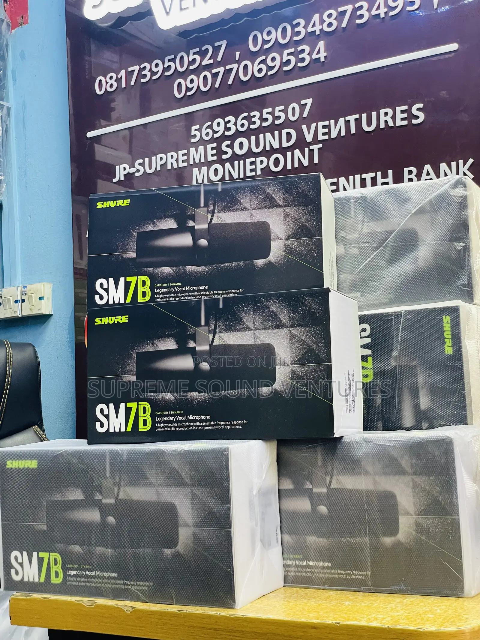Shure Sm7b Condenser Microphone