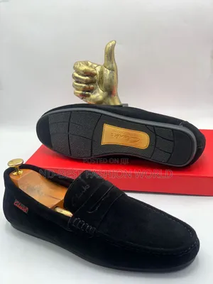 Photo - Suede Clarks Shoes