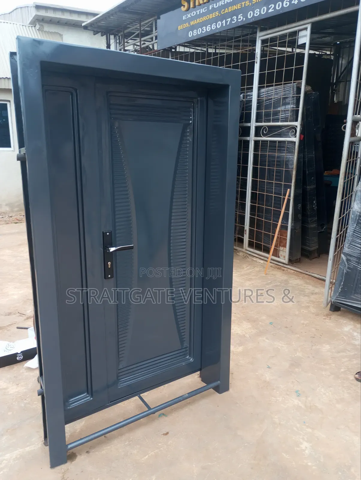 Strong Single Panel Main Door
