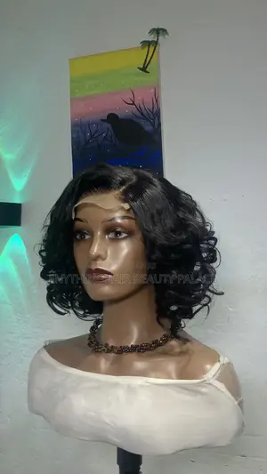 Mixed Curly Bob Wig
