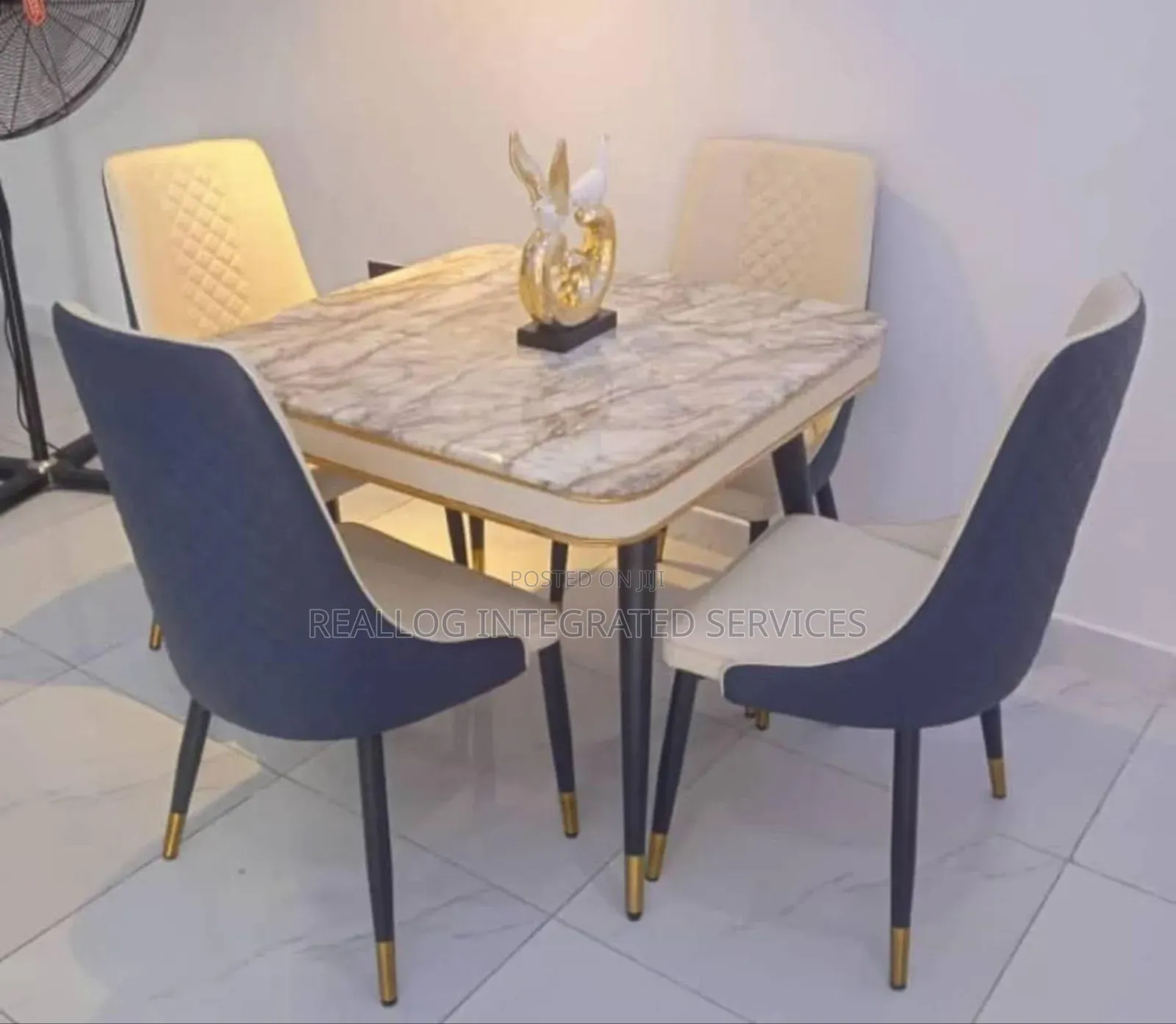 Modern Marble Dining Table Set