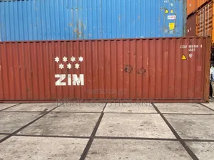 Empty Shipping Cargo Container