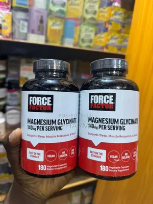 Force Factor Magnesium Glycinate, 180vegcaps