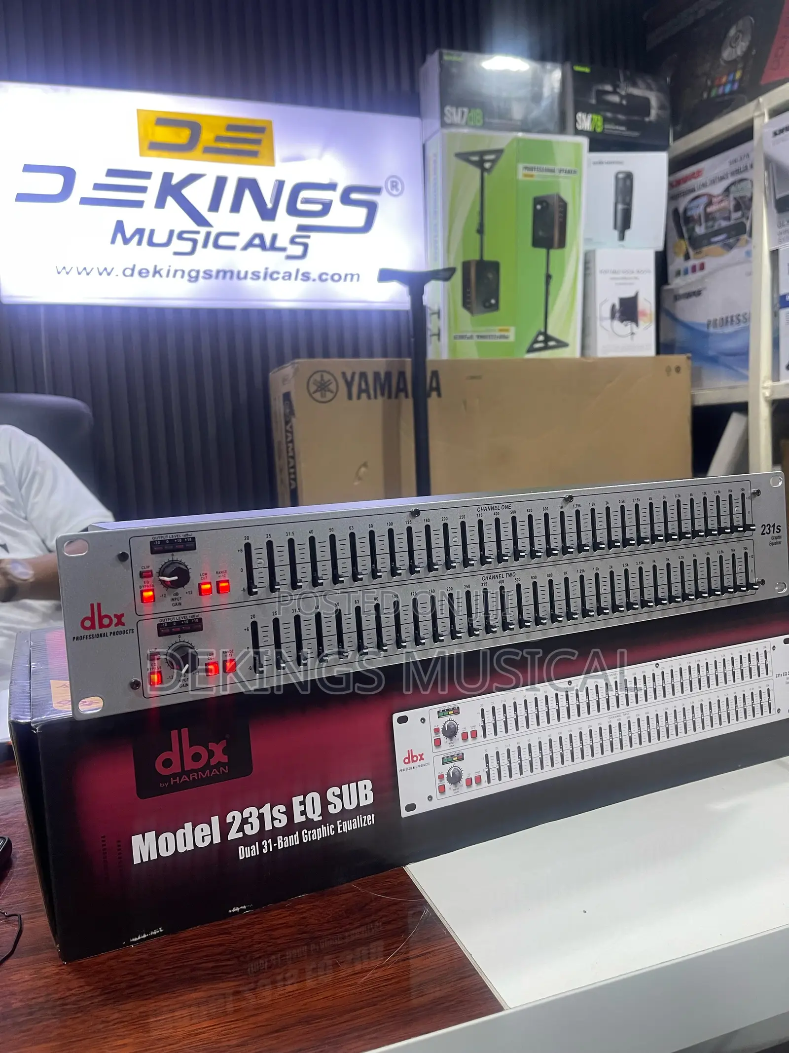 DBX Double Equalizer 231s Eq Sub