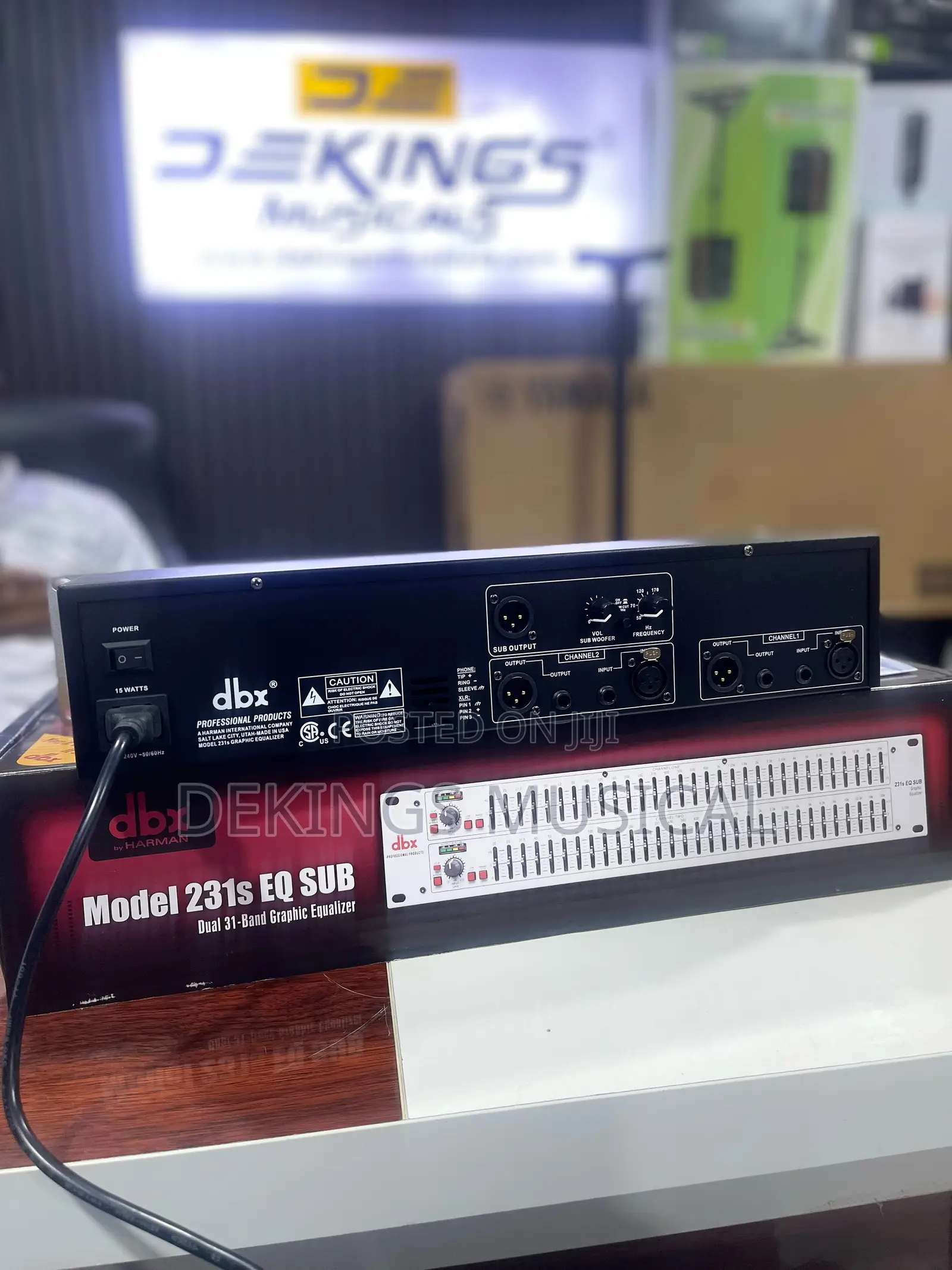 DBX Double Equalizer 231s Eq Sub