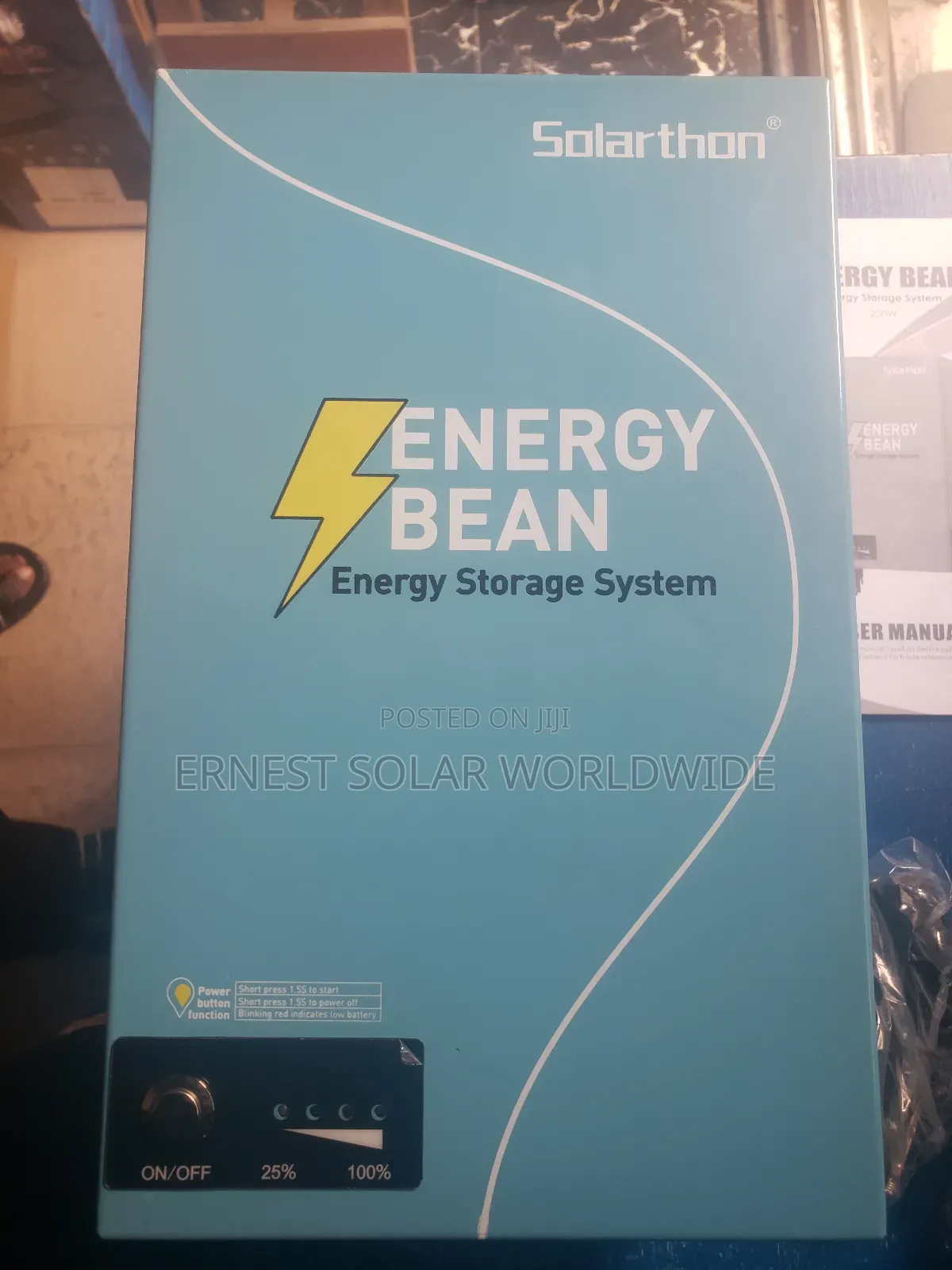 Energy Bean Solar Generator 1.2kwh