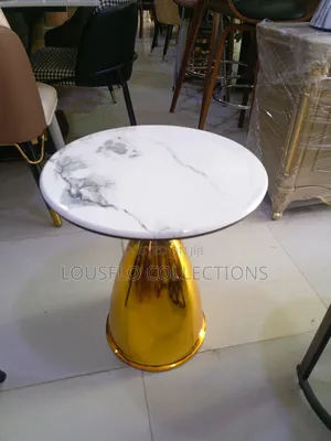 Quality Sides Table With Marble Top