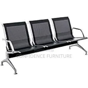 Metal Pan 3in1 Visitors Waiting Chair