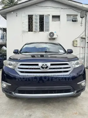 Toyota Highlander Limited 2012 Blue