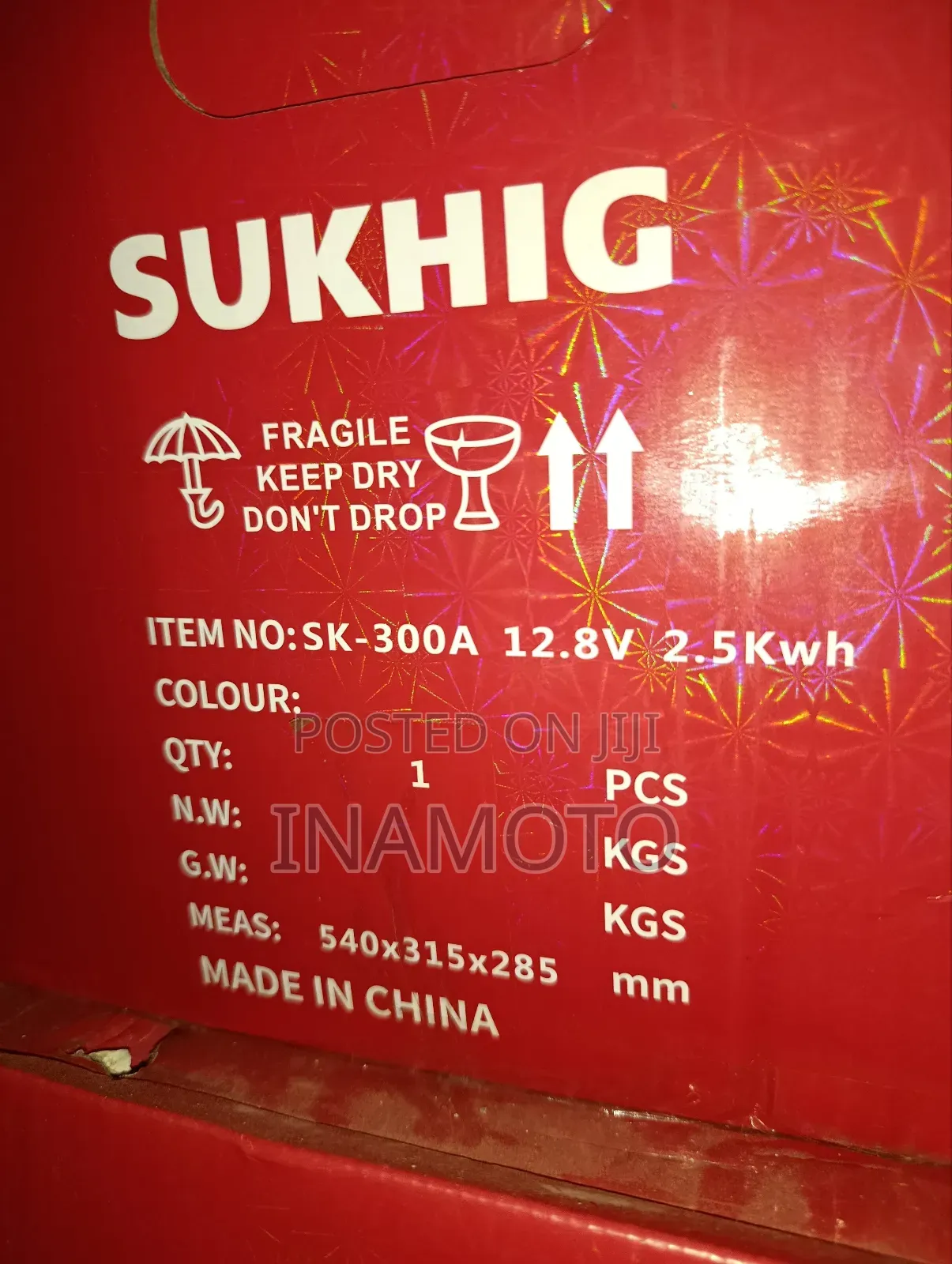 Sukhig Lithium Iron Phosphate Battery