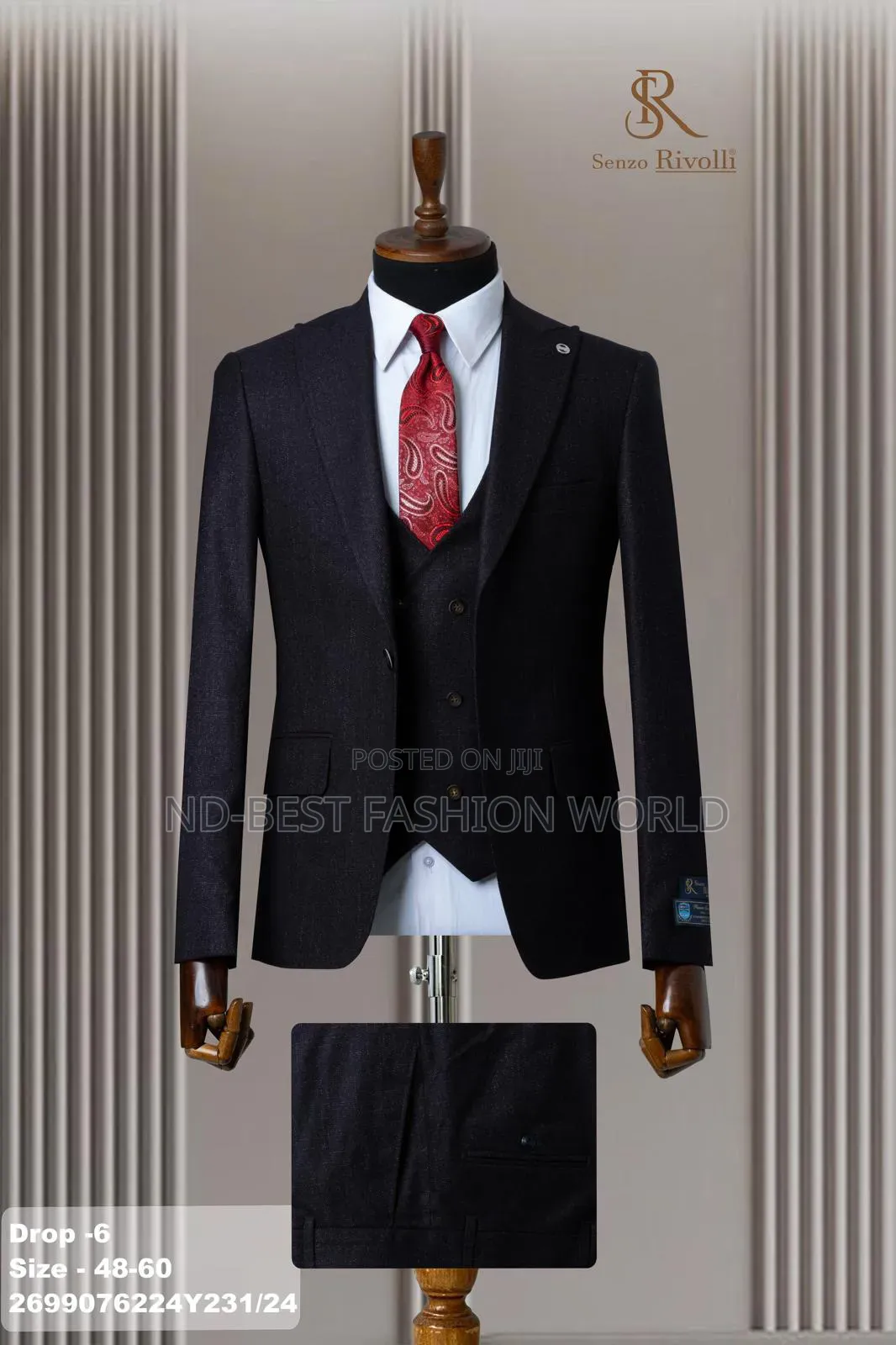 Men's Designer Senzo Revolli Suits