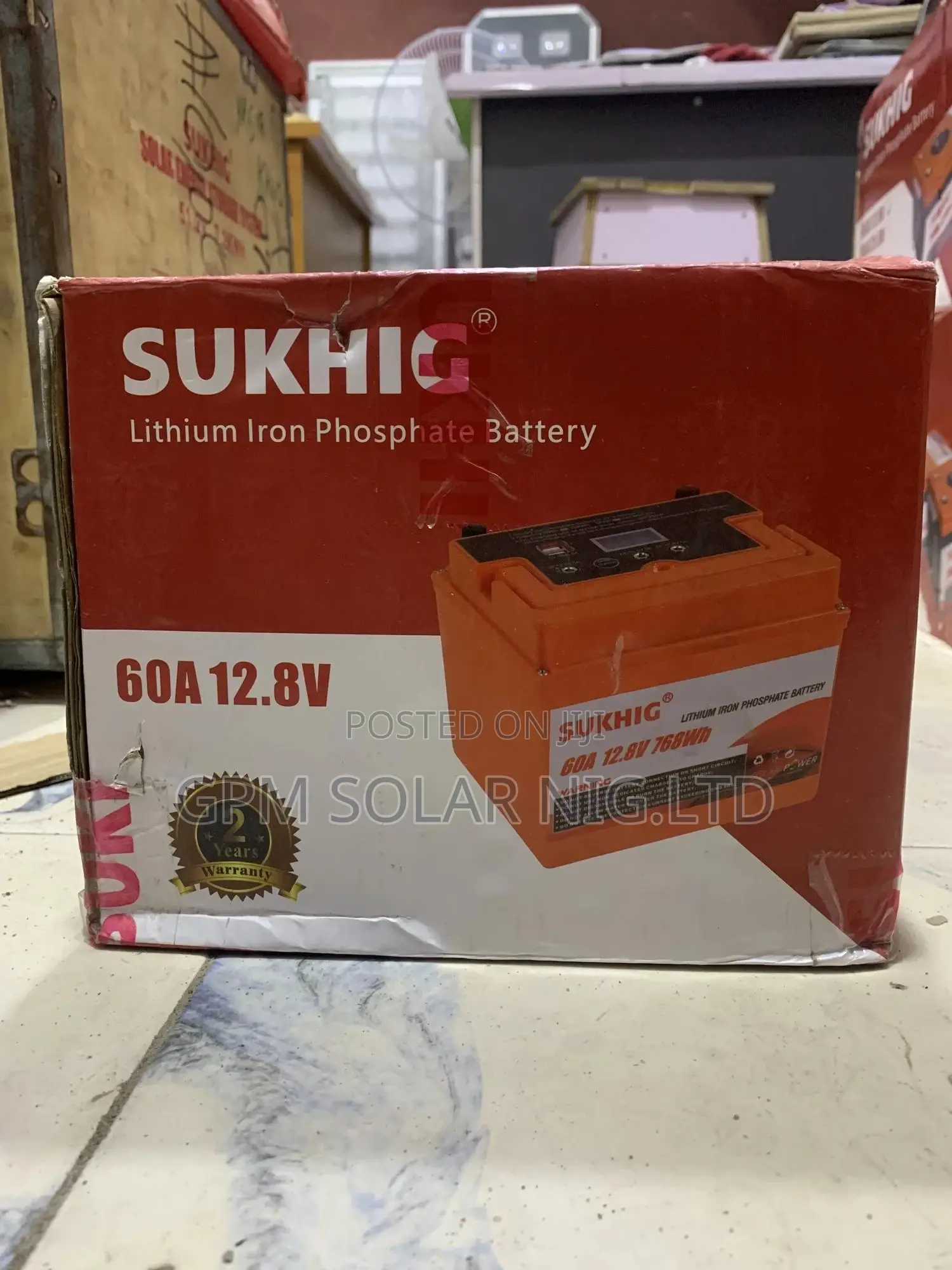 60amps Lithium Battery