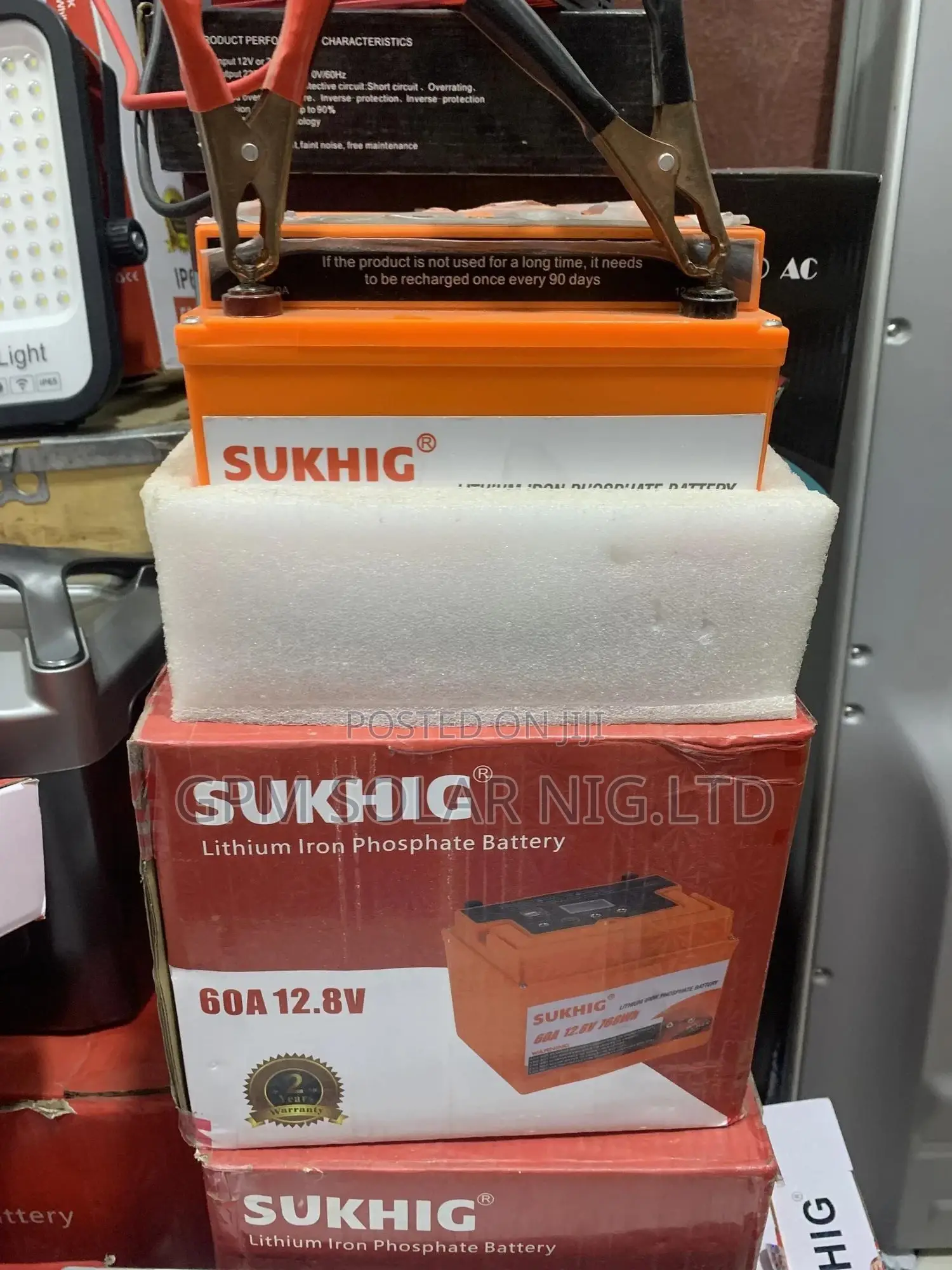 60amps Lithium Battery
