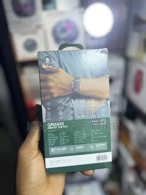 Green Lion Gravix Smart Watch - Black