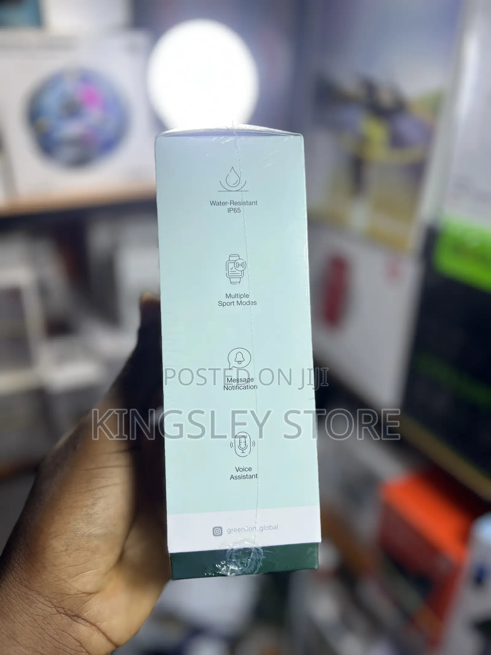 Green Lion Gravix Smart Watch - Black