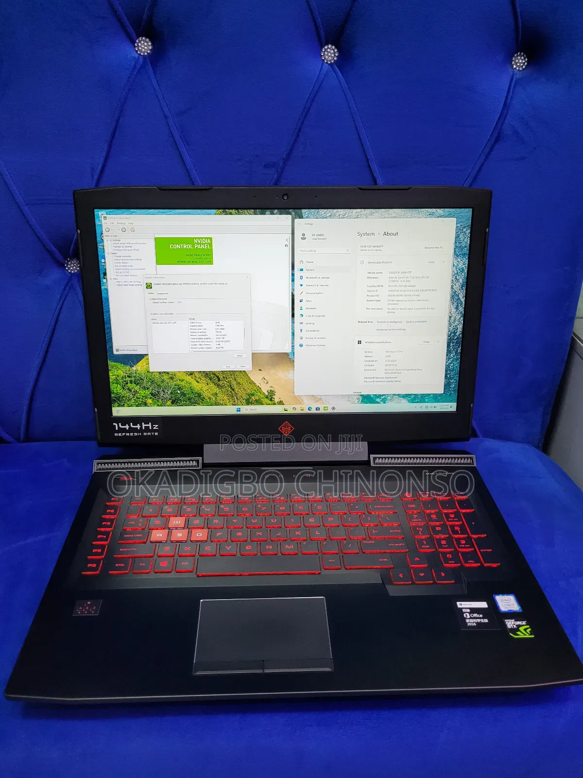 Laptop HP Omen 17t 16GB Intel Core I7 SSD 512GB