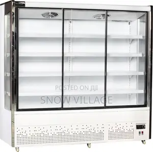 Air Curtain Fridge-Fruit Vegetable Cabinet